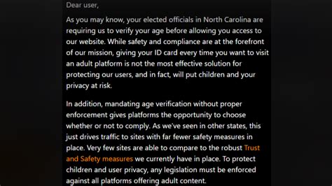 e621 north carolina|Porn websites block North Carolina access days。